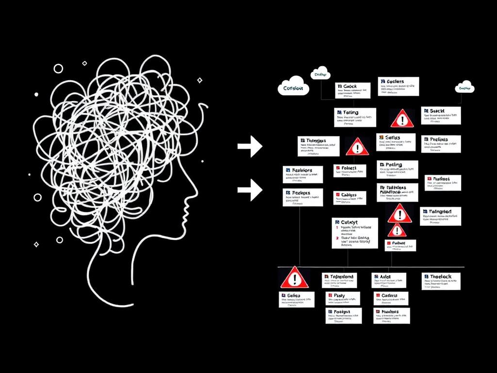 Unclear business strategy visualization with PedroVazPaulo business consultant solutions
